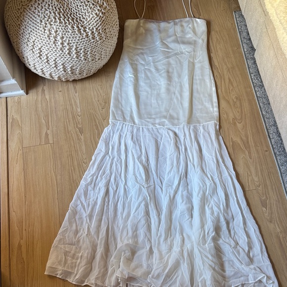 Shona Joy Moraya Dropped Waist Maxi Dress – Ivory